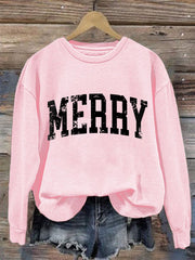 Women's Merry Christmas Casual Sweatshirt