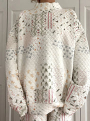 Women's Christmas sweatshirt and long pants sets