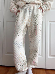 Women's Christmas sweatshirt and long pants sets