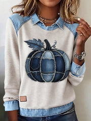 Women's Thanksgiving Print Top