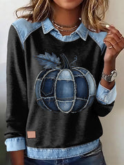 Women's Thanksgiving Print Top