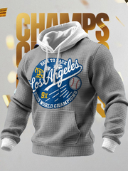 Men's Baseball Lover Champion Printed Hoodie