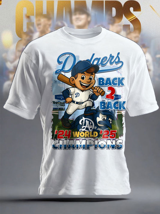 Unisex Baseball Lover Champion Printed T-shirt