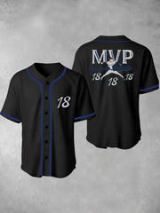 Men's Los Angeles Dodgers Yohji Yamamoto MVP World Series Champion 2025 Reversible Baseball Short Sleeve Shirt