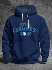 Men's Los Angeles Dodgers Yohji Yamamoto MVP World Series Champion 2025 Reversible Baseball Hooded Sweatshirt