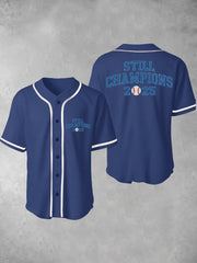 Men's Los Angeles Dodgers Yohji Yamamoto MVP World Series Champion 2025 Reversible Baseball Short Sleeve Shirt