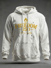 Men's FREEDOM 250 Printed Casual Hoodie