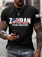 Men's Zohran For Mayor Short-sleeved T-shirt