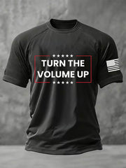 Men's Turn the Volume Up short sleeves t-shirt