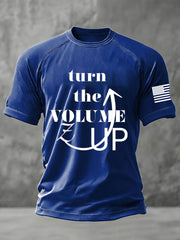 Men's Turn the Volume Up short sleeves t-shirt