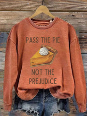 Women's Resist Thanksgiving Printed sweatshirt