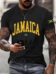 Men's Jamaica Hurricane Melissa Jamaica Stronger Than The Storm Tee