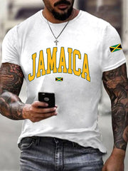 Men's Jamaica Hurricane Melissa Jamaica Stronger Than The Storm Tee