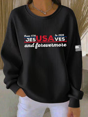 Women's America 250 Printed Casual Sweatshirt