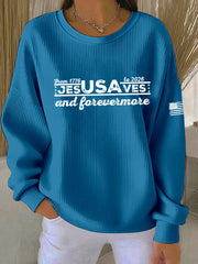 Women's America 250 Printed Casual Sweatshirt