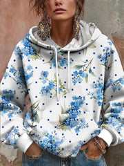 Women's Forget-Me-Not Bloom Hoodie
