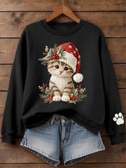 Women's Christmas Print Sweatshirt
