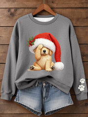 Women's Christmas Print Sweatshirt