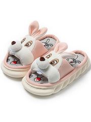 Women's Comfortable Big-Tooth Bunny Home Slippers