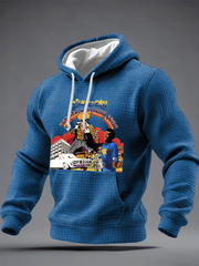 Men's The Legendary Jimmy Cliff Checkered Cotton Hoodie