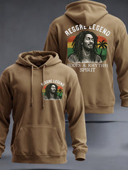 Men's Reggae Legend Jimmy Cliff Print Commemorative Hoodie