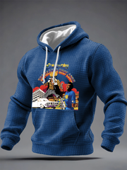 Men's The Legendary Jimmy Cliff Checkered Cotton Hoodie