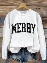 Women's Merry Christmas Casual Sweatshirt