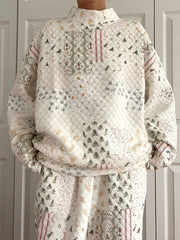 Women's Christmas sweatshirt and shorts sets