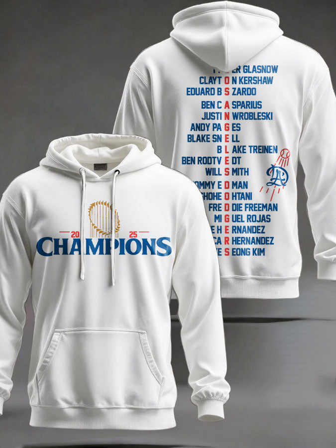 Unisex Baseball Lover Champion Printed Hoodie