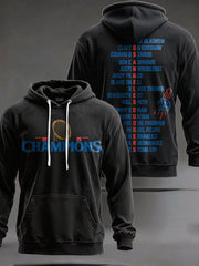 Unisex Baseball Lover Champion Printed Hoodie