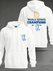 Men's Baseball World Series Champions 2025 Print Casual Hoodie