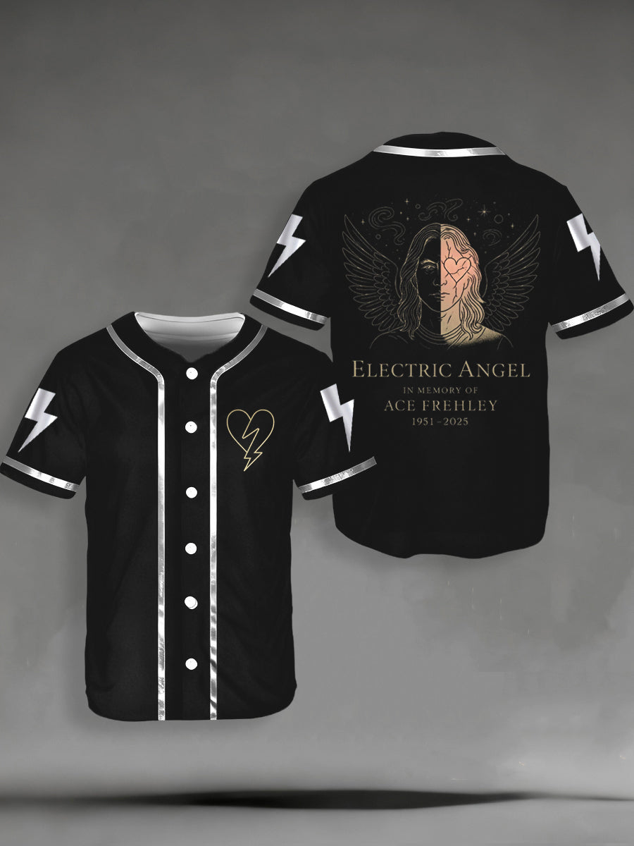 Unisex Spaceman Ace Frehley Printed Shirt