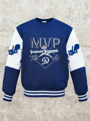 Men's Los Angeles Dodgers Yohji Yamamoto MVP World Series Champion 2025 Reversible Baseball Crew Neck Sweatshirt