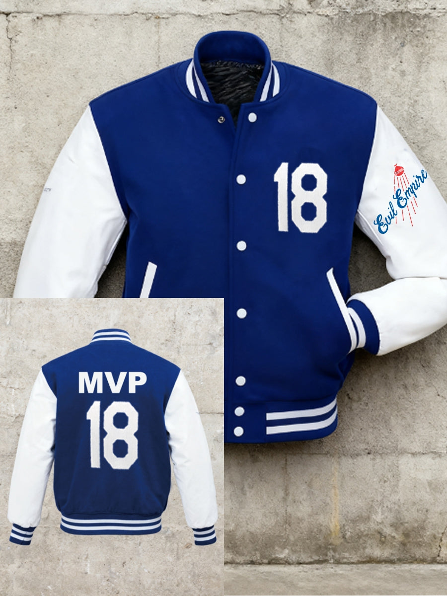 Men's Los Angeles Dodgers Yohji Yamamoto MVP World Series Champion 2025 Reversible Baseball Jacket