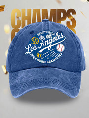 Unisex Baseball Lover Champion Print Hat