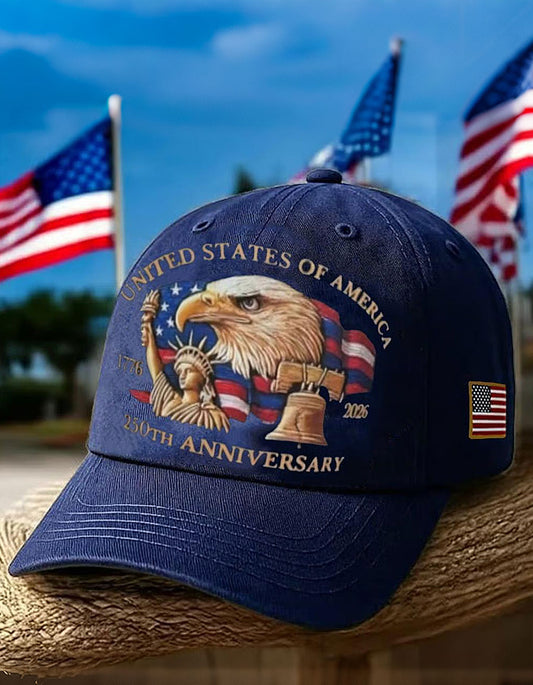 United States of America 250th Anniversary Unisex Hats