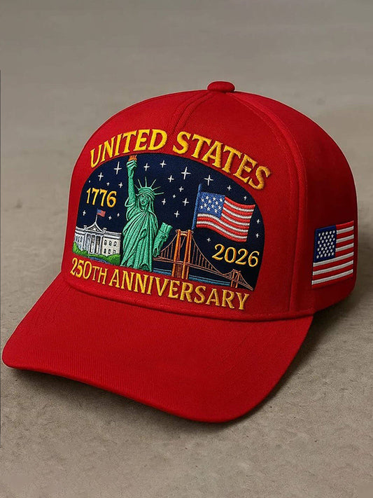 Unisex United States 250th Anniversary Hat