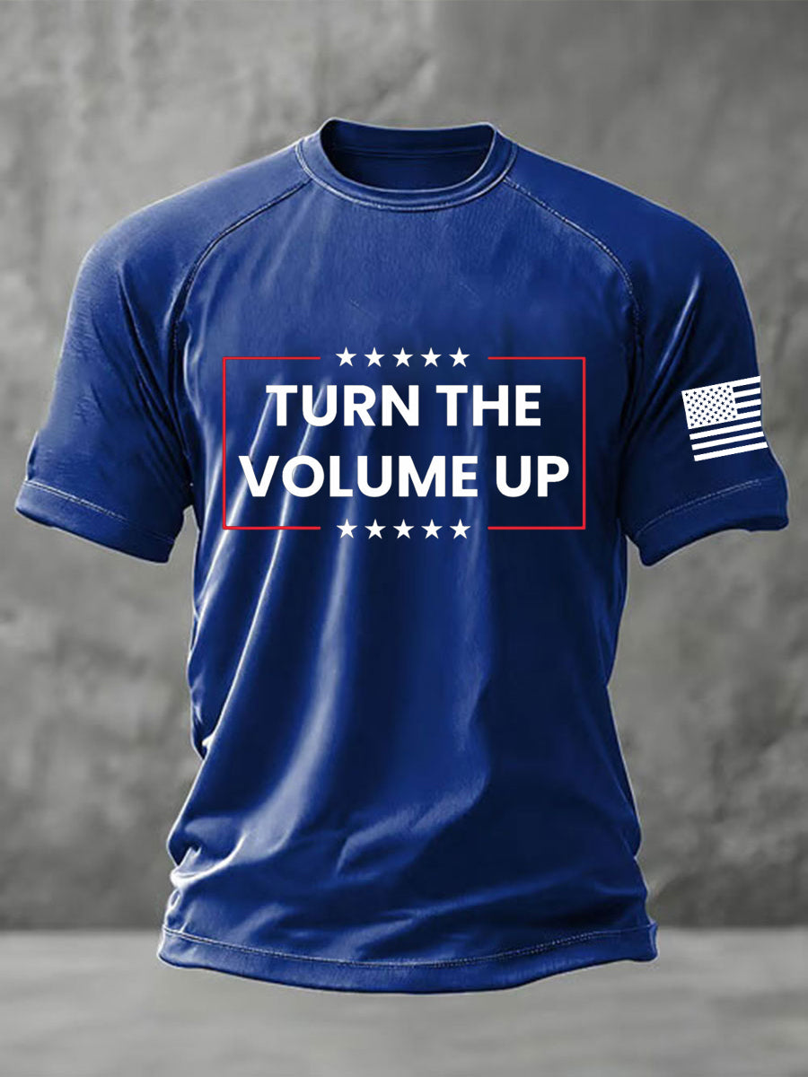Men's Turn the Volume Up short sleeves t-shirt