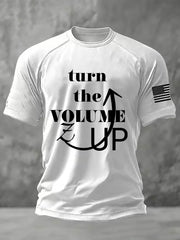 Men's Turn the Volume Up short sleeves t-shirt