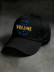 Unisex Turn the Volume Up Print Hat