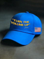 Unisex Turn the Volume Up Print Hat