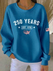 Women's America 250 Printed Casual Sweatshirt