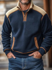 Men's Retro Warm Outdoor Sweatshirt