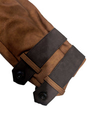 Men's Retro Textured Warm Outdoor Jacket