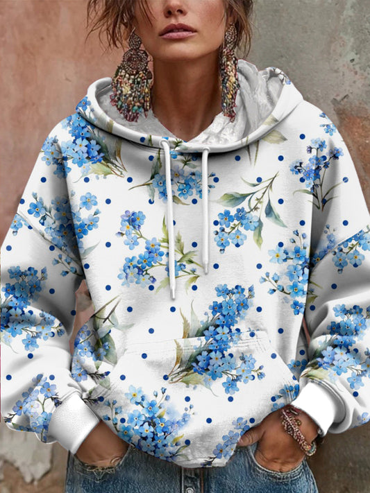 Women's Forget-Me-Not Bloom Hoodie