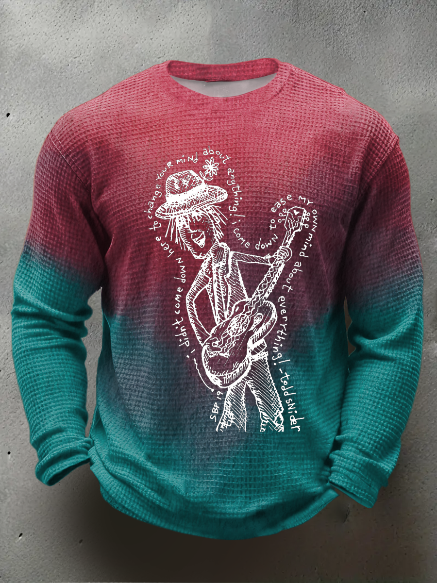 Men's Todd Snider Waffle Long Sleeve T-Shirt