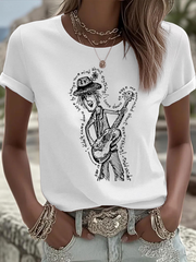 Women's Todd Snider short-sleeved T-shirt