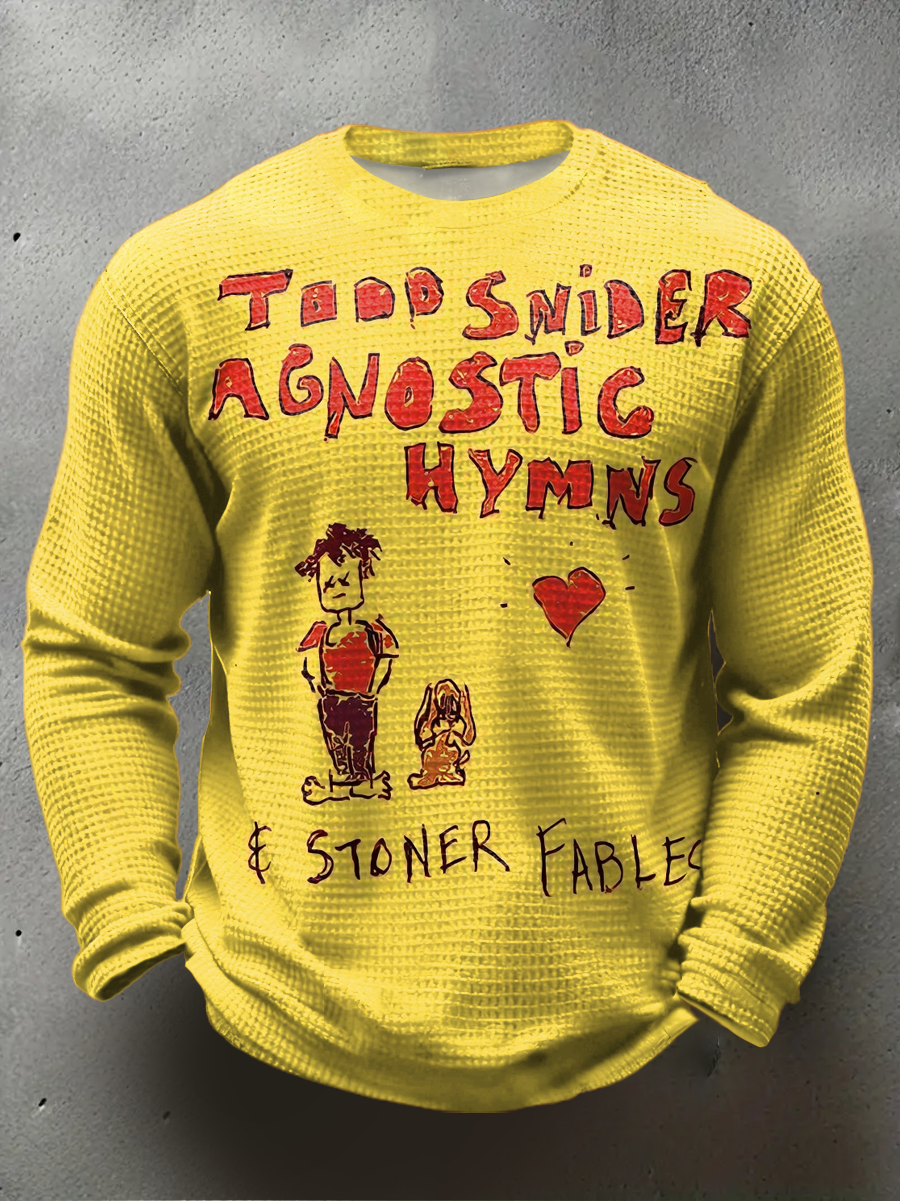 Men's Todd Snider Waffle Long Sleeve T-Shirt