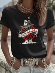 Women's Todd Snider short-sleeved T-shirt