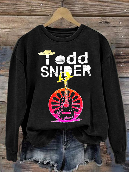 Women's Todd Snider polyester sweatshirt